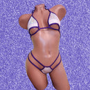 Double Strap Sporty Thong - "Opulence" Colorway