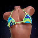 Micro Top - "Neon Plumage" Colorway